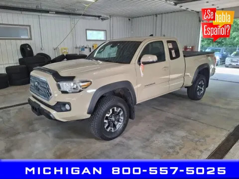 Beige 2019 Toyota Tacoma TRD Off-Road for sale in Michigan Center, MI
