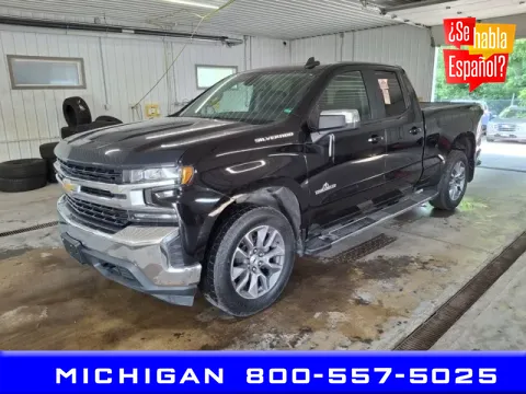 Black 2019 Chevrolet Silverado 1500 LT for sale in Michigan Center, MI