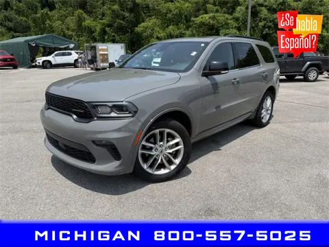 Gray 2023 Dodge Durango GT Plus for sale in Michigan Center, MI