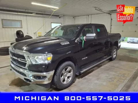 Black 2021 Ram 1500 Big Horn/Lone Star for sale in Michigan Center, MI