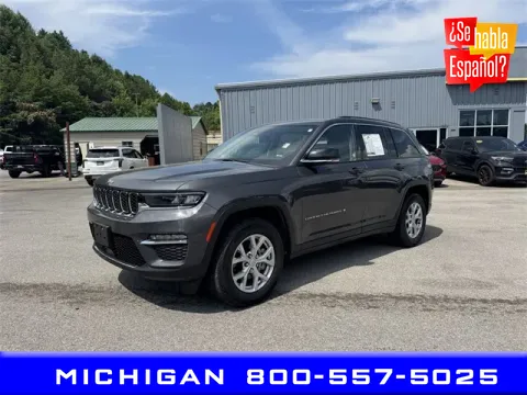 Gray 2023 Jeep Grand Cherokee Limited for sale in Michigan Center, MI