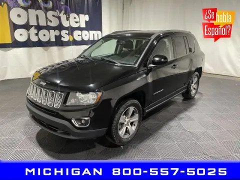 Black 2017 Jeep Compass Latitude for sale in Michigan Center, MI