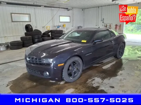 Blue 2013 Chevrolet Camaro 1LS for sale in Michigan Center, MI
