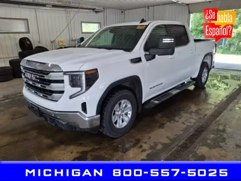 White 2022 GMC Sierra 1500 SLE for sale in Michigan Center, MI