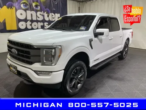 White 2022 Ford F-150 Lariat for sale in Michigan Center, MI