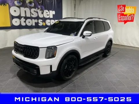 White 2024 Kia Telluride SX-Prestige X-Line for sale in Michigan Center, MI