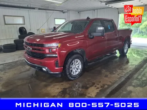 Red 2021 Chevrolet Silverado 1500 RST for sale in Michigan Center, MI