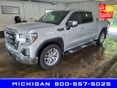 Silver 2019 GMC Sierra 1500 SLT for sale in Michigan Center, MI