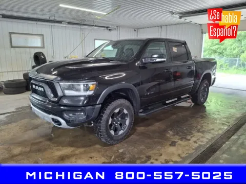 Black 2019 Ram 1500 Rebel for sale in Michigan Center, MI