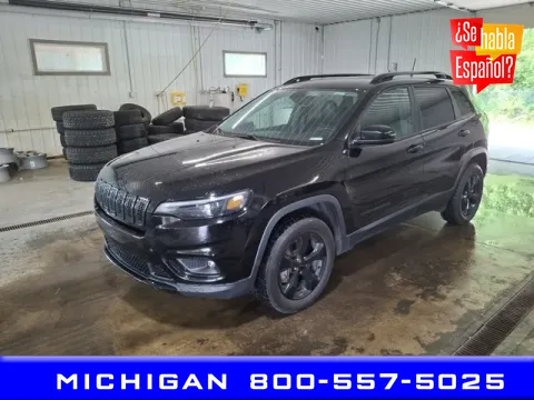 Black 2020 Jeep Cherokee Altitude for sale in Michigan Center, MI