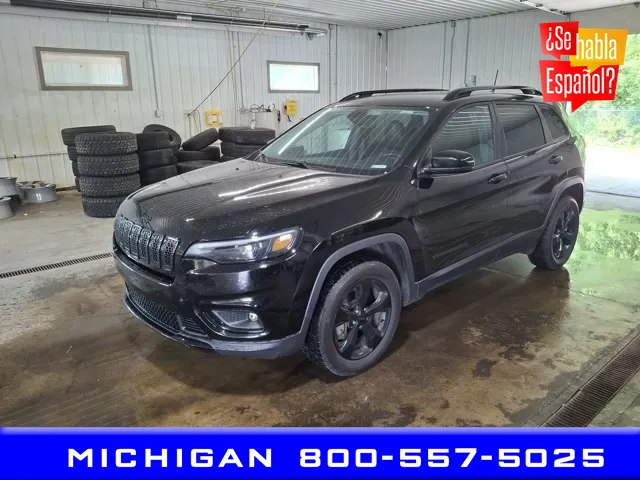 Black 2020 Jeep Cherokee Altitude for sale in Michigan Center, MI