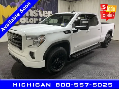 White 2021 GMC Sierra 1500 Elevation for sale in Michigan Center, MI