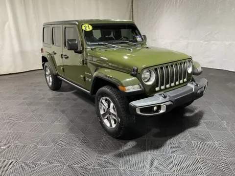Another view of 2021 Jeep Wrangler Unlimited Sahara for sale in Michigan Center, MI at Monster Motors - Jackson, MI