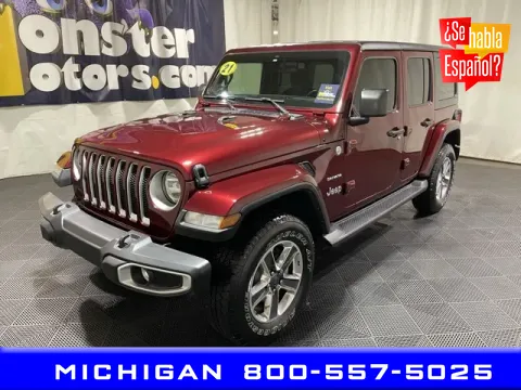 Unknown 2021 Jeep Wrangler Unlimited Sahara for sale in Michigan Center, MI