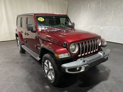 Another view of 2021 Jeep Wrangler Unlimited Sahara for sale in Michigan Center, MI at Monster Motors - Jackson, MI