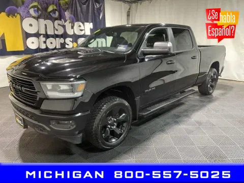 Black 2019 Ram 1500 Rebel for sale in Michigan Center, MI