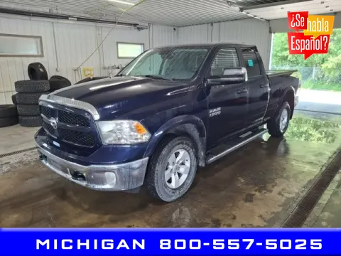 Blue 2017 Ram 1500 SLT for sale in Michigan Center, MI