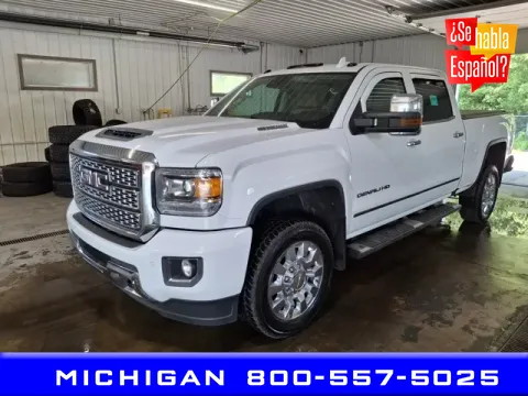 White 2018 GMC Sierra 2500HD Denali for sale in Michigan Center, MI
