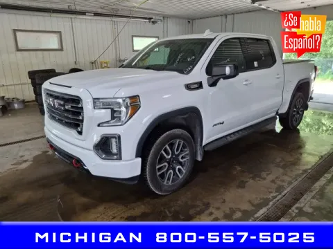 White 2021 GMC Sierra 1500 AT4 for sale in Michigan Center, MI
