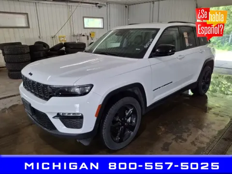 White 2023 Jeep Grand Cherokee Limited for sale in Michigan Center, MI