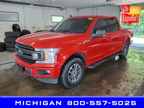 Red 2019 Ford F-150 for sale in Michigan Center, MI