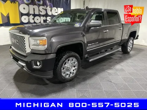 Gray 2016 GMC Sierra 2500HD Denali for sale in Michigan Center, MI