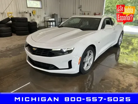 White 2020 Chevrolet Camaro 1LT for sale in Michigan Center, MI