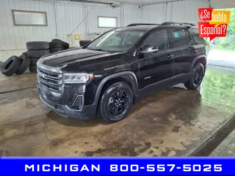 Black 2022 GMC Acadia AT4 for sale in Michigan Center, MI