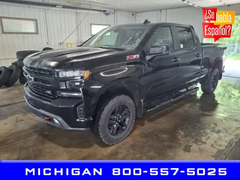 Black 2021 Chevrolet Silverado 1500 LT Trail Boss for sale in Michigan Center, MI