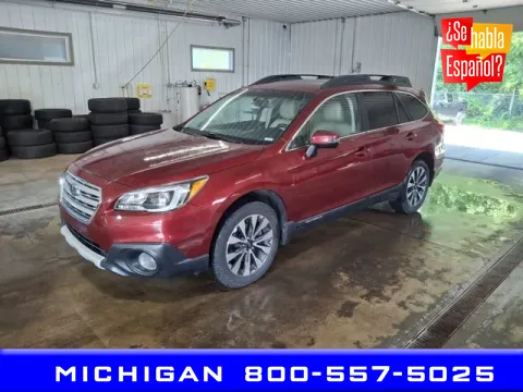 Red 2015 Subaru Outback 2.5i for sale in Michigan Center, MI