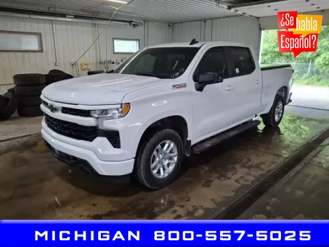 White 2022 Chevrolet Silverado 1500 RST for sale in Michigan Center, MI