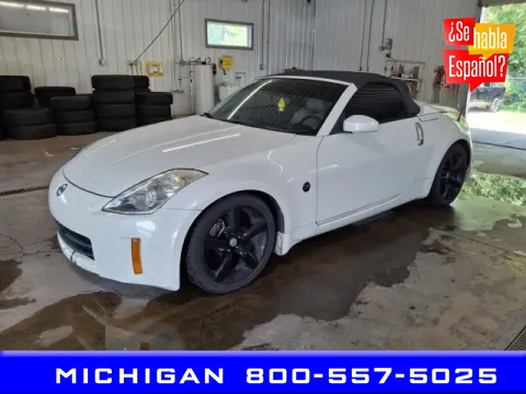White 2006 Nissan 350Z Touring for sale in Michigan Center, MI