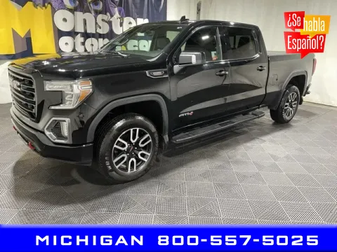 Black 2021 GMC Sierra 1500 AT4 for sale in Michigan Center, MI
