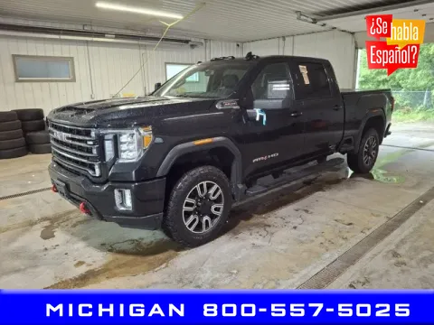 Black 2020 GMC Sierra 2500HD AT4 for sale in Michigan Center, MI