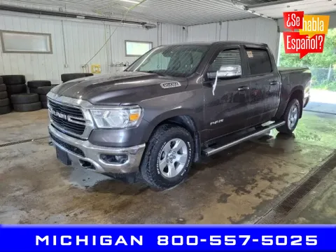 Gray 2021 Ram 1500 Big Horn/Lone Star for sale in Michigan Center, MI