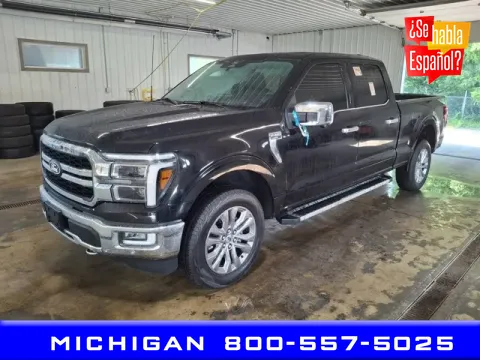Black 2024 Ford F-150 Lariat for sale in Michigan Center, MI