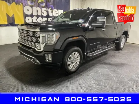 Black 2020 GMC Sierra 2500HD Denali for sale in Michigan Center, MI