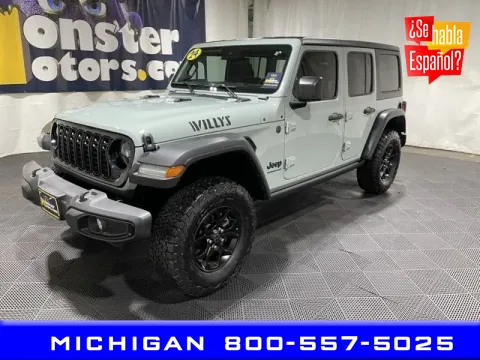 Unknown 2024 Jeep Wrangler Willys for sale in Michigan Center, MI