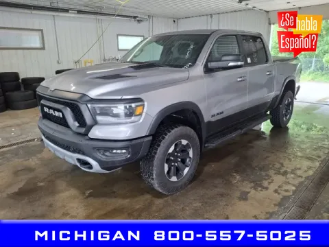 Silver 2022 Ram 1500 Rebel for sale in Michigan Center, MI