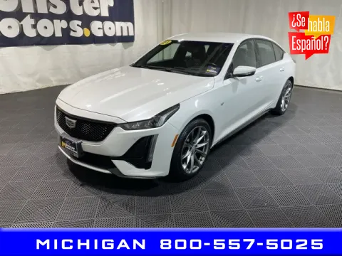 White 2021 Cadillac CT5 Sport for sale in Michigan Center, MI
