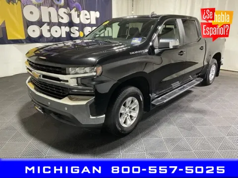 Black 2022 Chevrolet Silverado 1500 LTD LT for sale in Michigan Center, MI