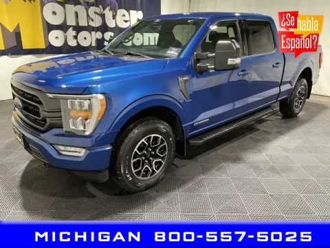 Blue 2022 Ford F-150 XLT for sale in Michigan Center, MI