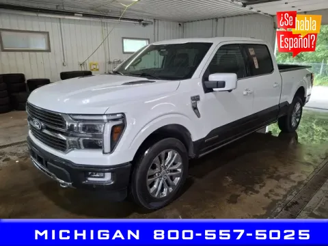 White 2024 Ford F-150 King Ranch for sale in Michigan Center, MI