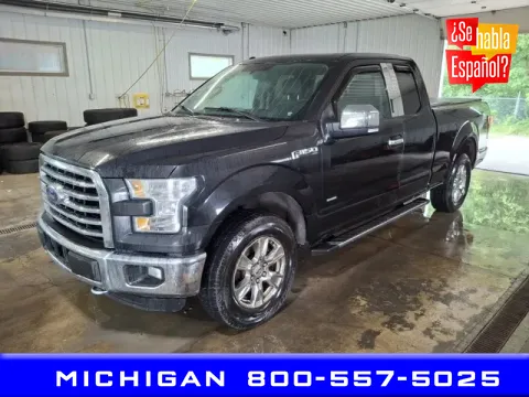 Black 2015 Ford F-150 XLT for sale in Michigan Center, MI