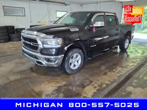Black 2021 Ram 1500 Big Horn/Lone Star for sale in Michigan Center, MI