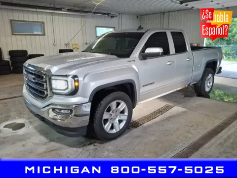 Silver 2016 GMC Sierra 1500 SLE for sale in Michigan Center, MI