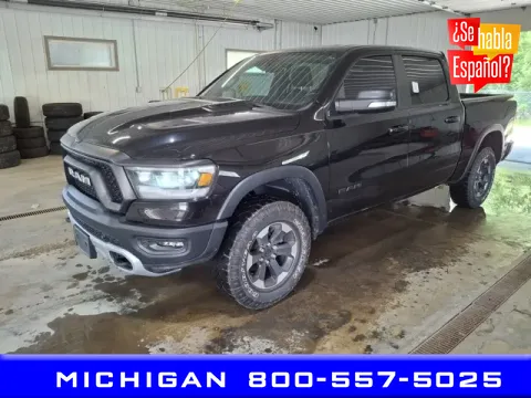 Black 2022 Ram 1500 Rebel for sale in Michigan Center, MI