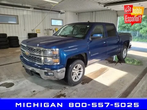 Blue 2015 Chevrolet Silverado 1500 LT for sale in Michigan Center, MI