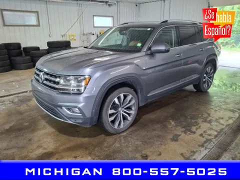 Gray 2019 Volkswagen Atlas SEL Premium for sale in Michigan Center, MI