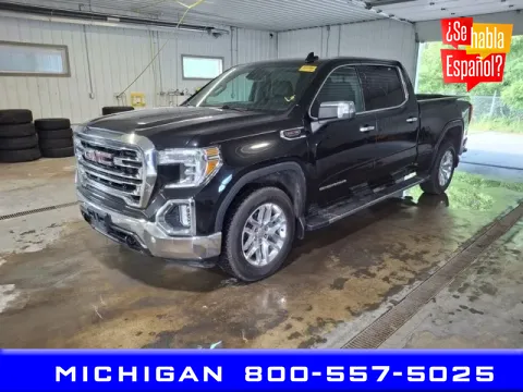 Black 2019 GMC Sierra 1500 SLT for sale in Michigan Center, MI